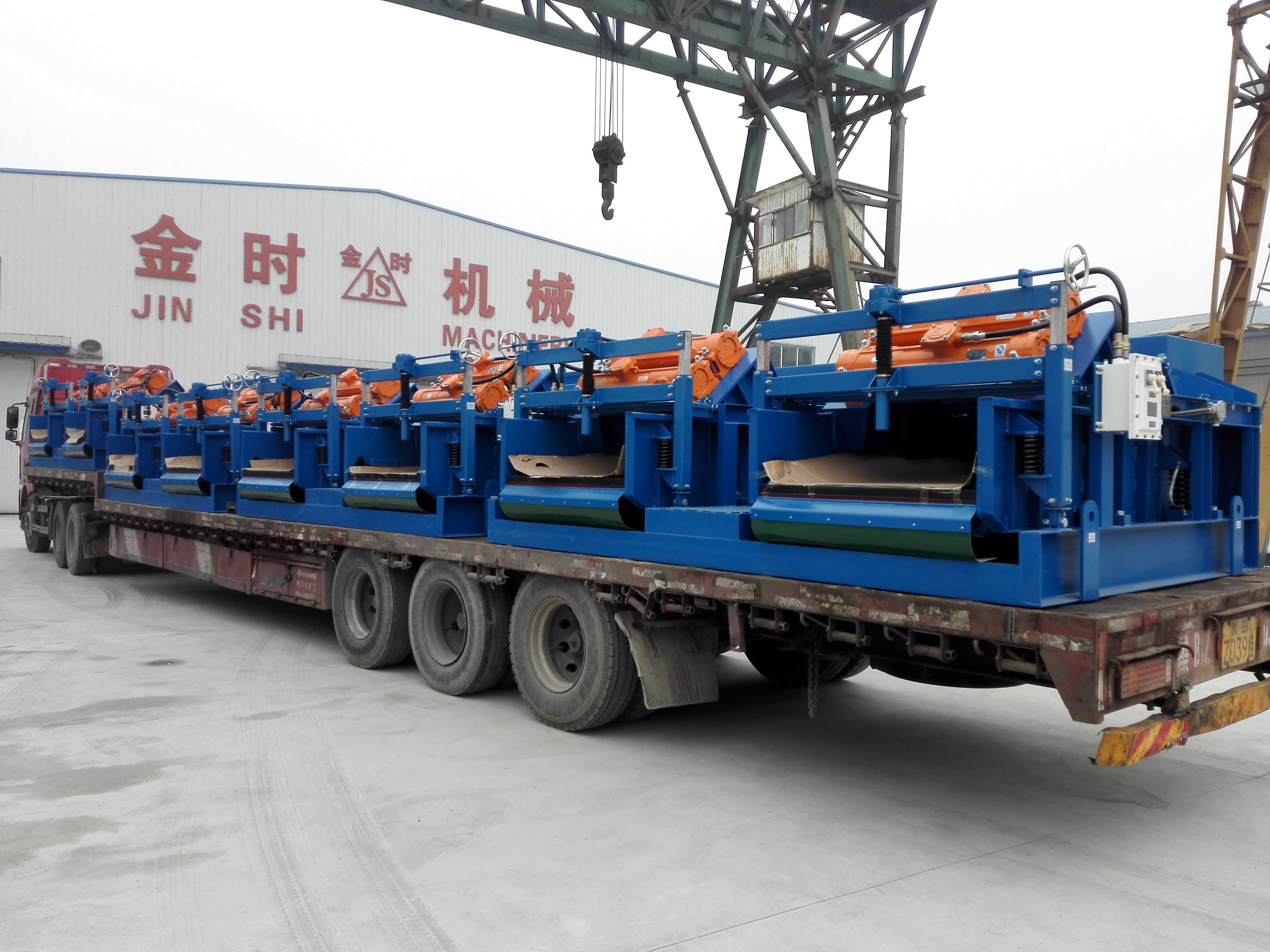 Delivery of shale shakers 